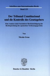 Der Tribunal Constitucional und die Kontrolle des Gesetzgebers.