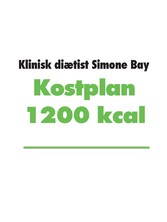 Kostplan 1200 kcal