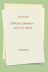 Opera omnia - alii et mea