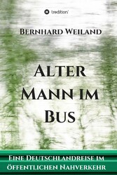 Alter Mann im Bus