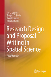 Research Design and Proposal Writing in Spatial Science