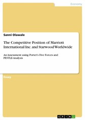 The Competitive Position of Marriott International Inc. and Starwood Worldwide