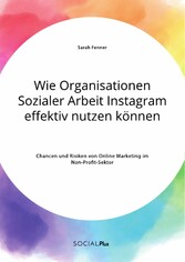 Wie Organisationen Sozialer Arbeit Instagram effektiv nutzen können. Chancen und Risiken von Online Marketing im Non-Profit-Sektor