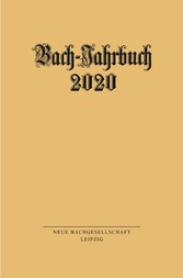 Bach-Jahrbuch 2020