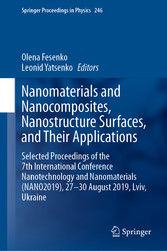 Nanomaterials and Nanocomposites, Nanostructure Surfaces,  and  Their Applications