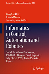 Informatics in Control, Automation and Robotics