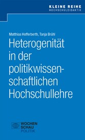 Heterogenität in der politikwissenschaftlichen Hochschullehre