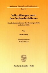 Volkszählungen unter dem Nationalsozialismus.