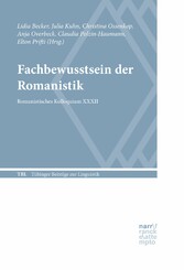 Fachbewusstsein der Romanistik