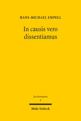 In causis vero dissentiamus