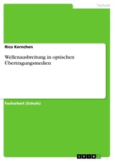 Wellenausbreitung in optischen Übertragungsmedien