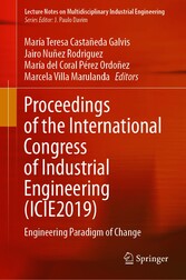 Proceedings of the International Congress of Industrial Engineering (ICIE2019)