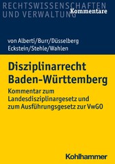 Disziplinarrecht Baden-Württemberg