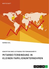 Mitarbeiterbindung in kleinen Familienunternehmen. Konzeption eines Leitfadens für Führungskräfte