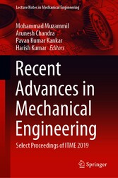 Recent Advances in Mechanical Engineering