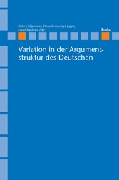 Variation in der Argumentstruktur des Deutschen