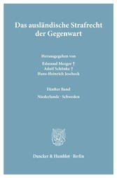 Das ausländische Strafrecht der Gegenwart.