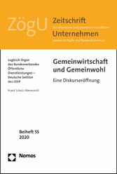 Gemeinwirtschaft und Gemeinwohl