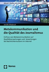 Metakommunikation und die Qualität des Journalismus