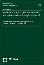 Wie kam das Ausschreibungsmodell in das Erneuerbare-Energien-Gesetz?