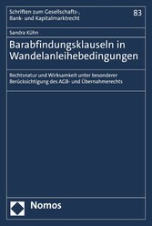 Barabfindungsklauseln in Wandelanleihebedingungen