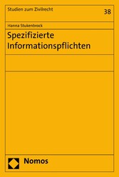 Spezifizierte Informationspflichten