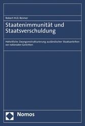 Staatenimmunität und Staatsverschuldung