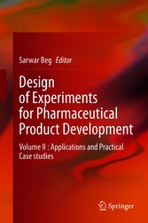 Design of Experiments for Pharmaceutical Product Development