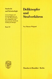 Deliktsopfer und Strafverfahren.