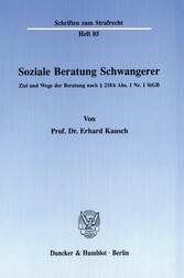 Soziale Beratung Schwangerer.