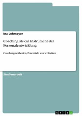 Coaching als ein Instrument der Personalentwicklung