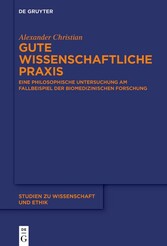 Gute wissenschaftliche Praxis