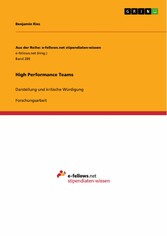 High Performance Teams