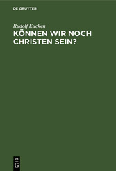 Können wir noch Christen sein?