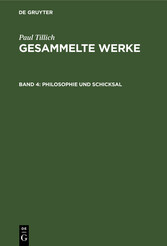 Philosophie und Schicksal