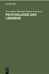 Psychologie des Lernens