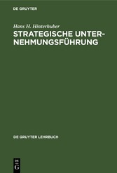 Strategische Unternehmungsführung