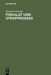 Fiskalat und Strafprozeß