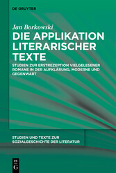 Die Applikation literarischer Texte