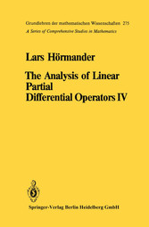 The Analysis of Linear Partial Differential Operators IV