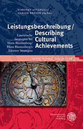 Leistungsbeschreibung/Describing Cultural Achievements