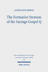 The Formative Stratum of the Sayings Gospel Q