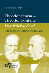 Theodor Storm - Theodor Fontane Der Briefwechsel