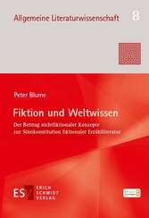 Fiktion und Weltwissen