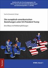 Die europäisch-amerikanischen Beziehungen unter US-Präsident Trump