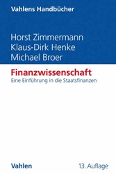 Finanzwissenschaft