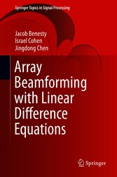 Array Beamforming with Linear Difference Equations