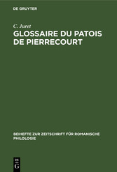 Glossaire du patois de Pierrecourt