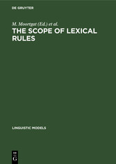 The scope of lexical rules