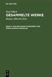 Das religiose Fundament des moralischen Handelns